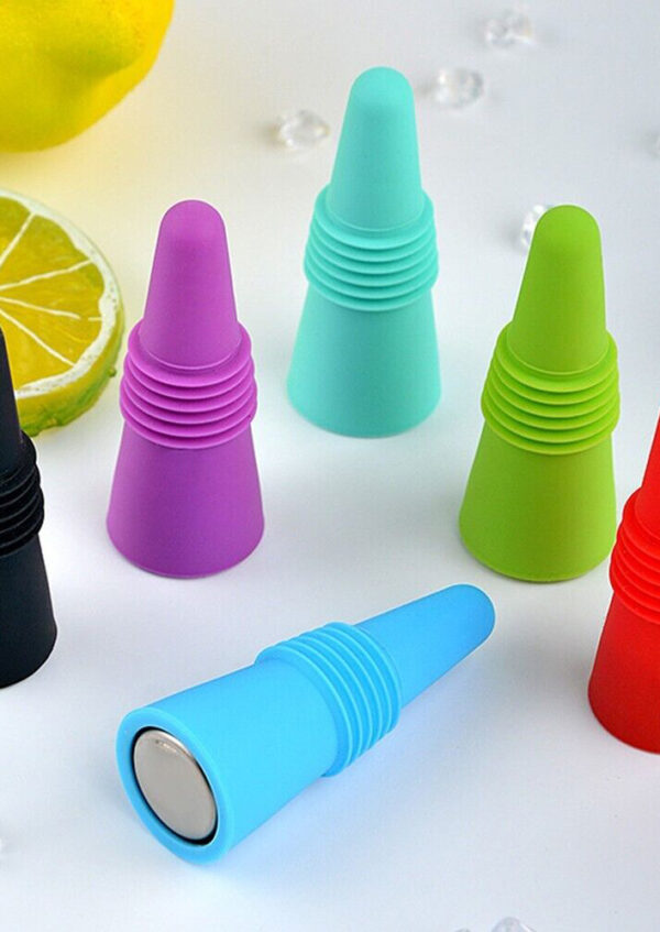 Tapón de silicona para vino