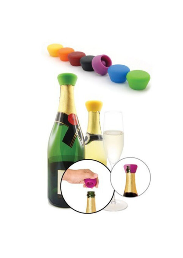 Tapón de silicona para cava
